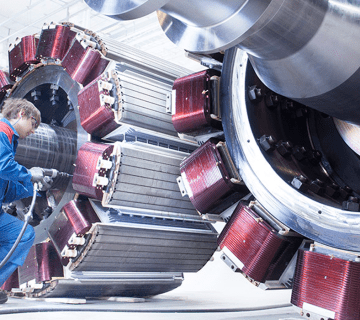 تعمیر و سیم پیچی الکتروموتور های صنعتی